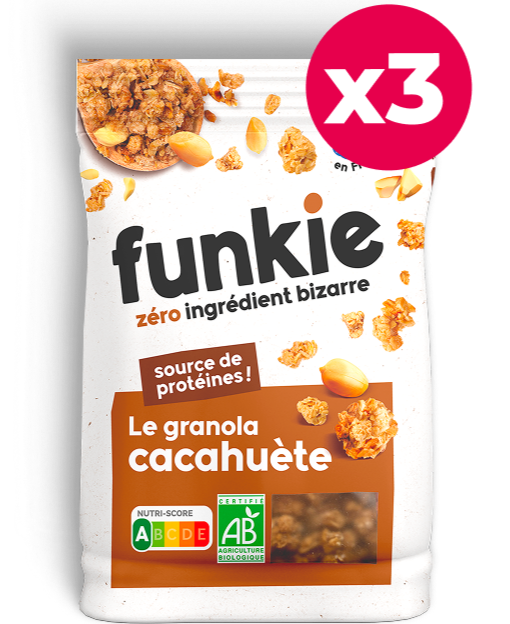 LOT Le Granola • Cacahuète 🧡