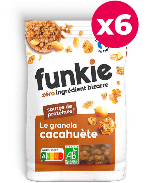 LOT Le Granola • Cacahuète 🧡