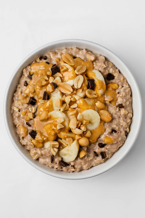 Porridge chocolat cacahuète Funkie – petit-déjeuner sain, bio et gourmand et fabriqué en France