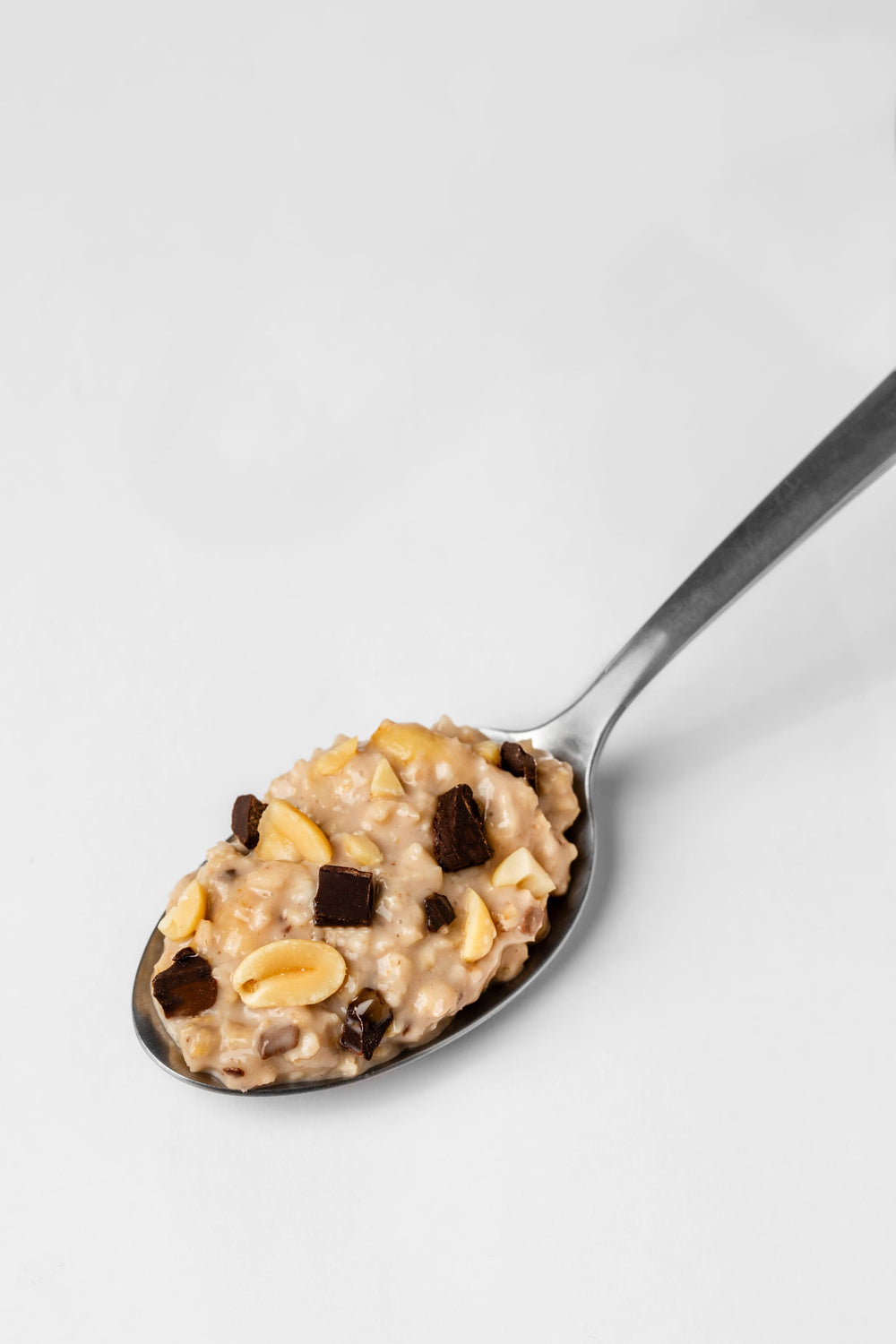 Cuillère de porridge chocolat cacahuète crémeux Funkie, riche en protéines et saveur cacao-noisette