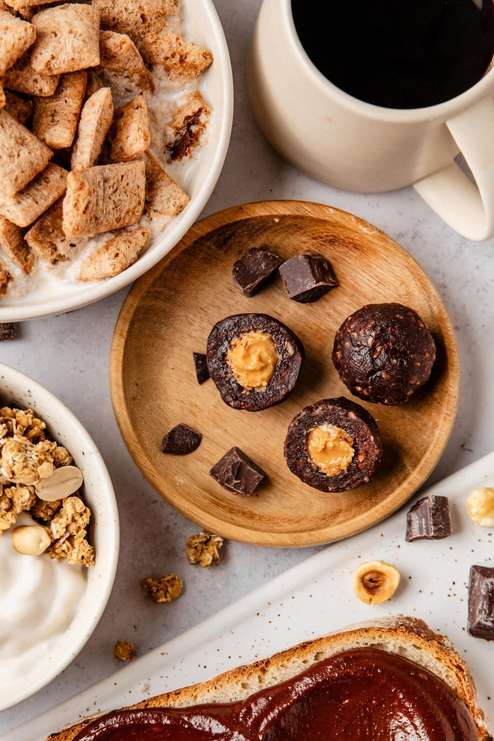 Cœur de Boule Brownie • Beurre de Cacahuète