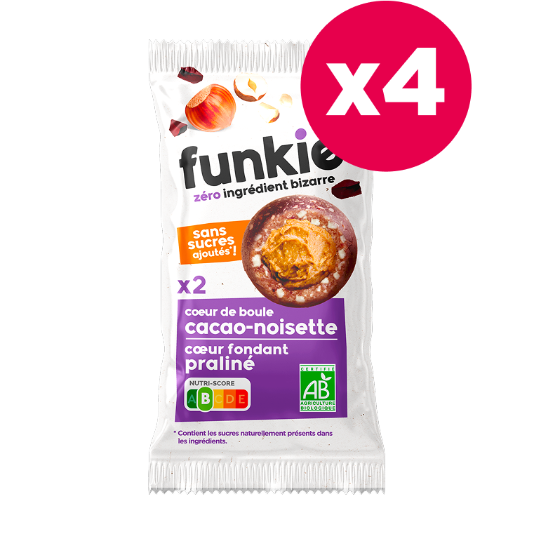 LOT Cœur de boule • Noisette Praliné 💜