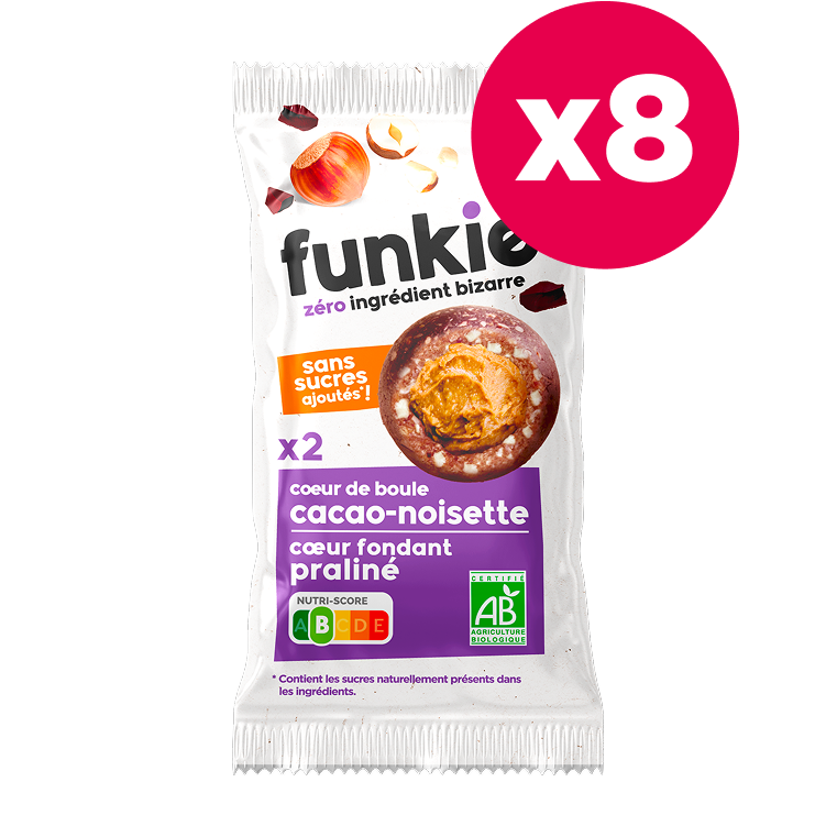 LOT Cœur de boule • Noisette Praliné 💜