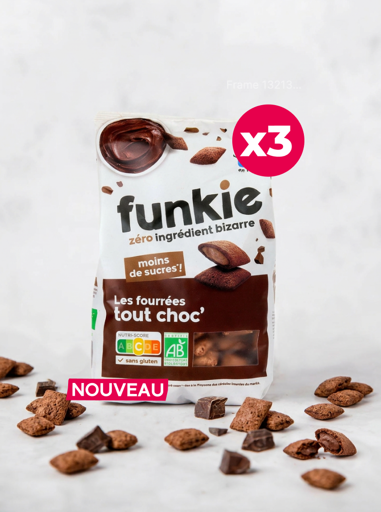 LOT  fourrées tout choc' - x3