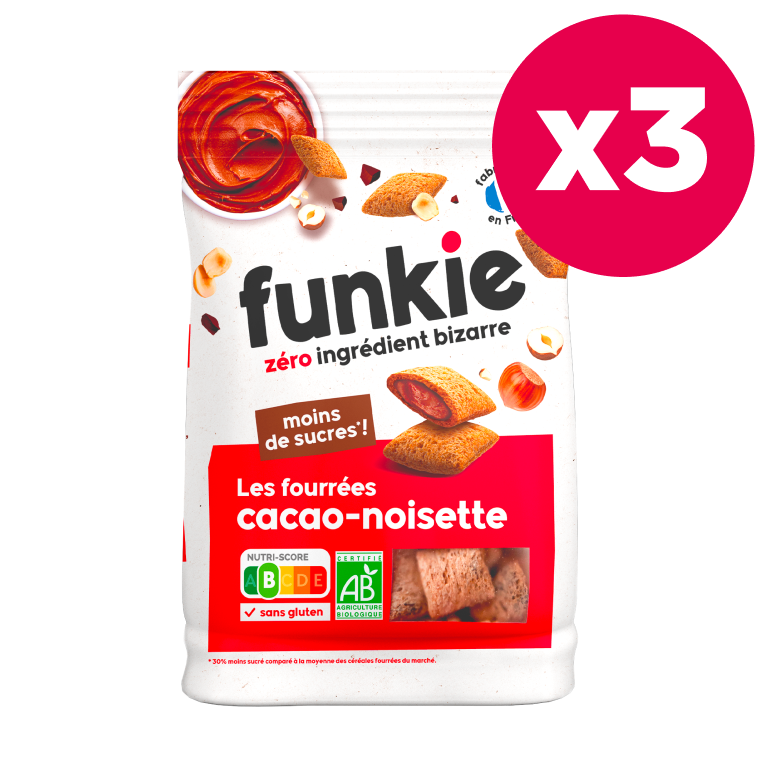 LOT Les fourrées cacao-noisette ❤️