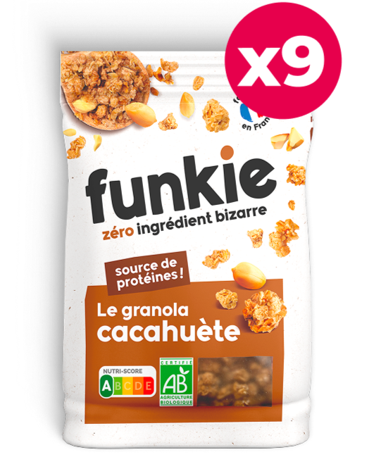 LOT Le Granola • Cacahuète 🧡
