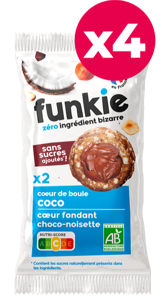 LOT Cœur de boule • Coco Choco-Noisette 💙
