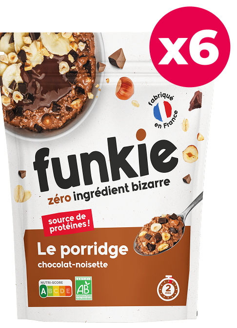 LOT porridges chocolat-noisette