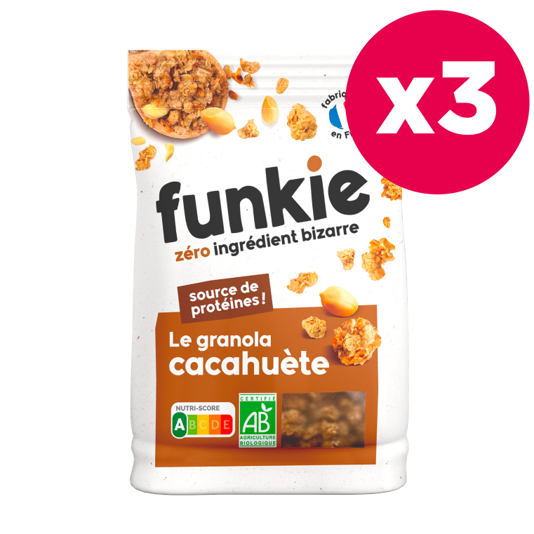 LOT Le Granola • Cacahuète 🧡
