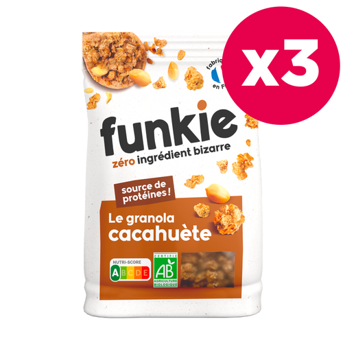 LOT Le Granola • Cacahuète 🧡