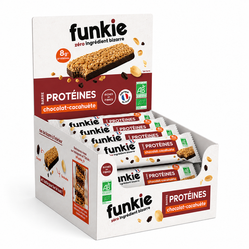 La barre protéines • chocolat-cacahuète x16
