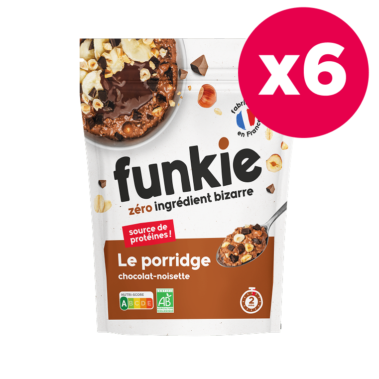LOT porridges chocolat-noisette
