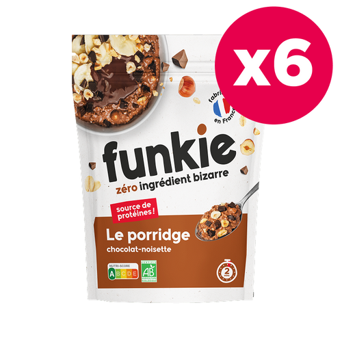 LOT porridges chocolat-noisette
