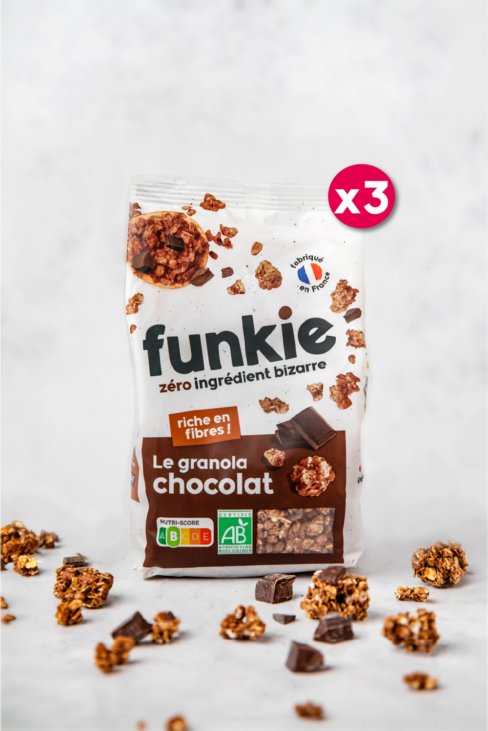 LOT Granolas Chocolat x3