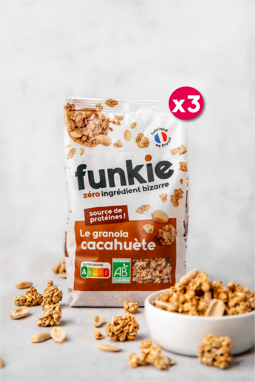 LOT Granolas Cacahuète x3