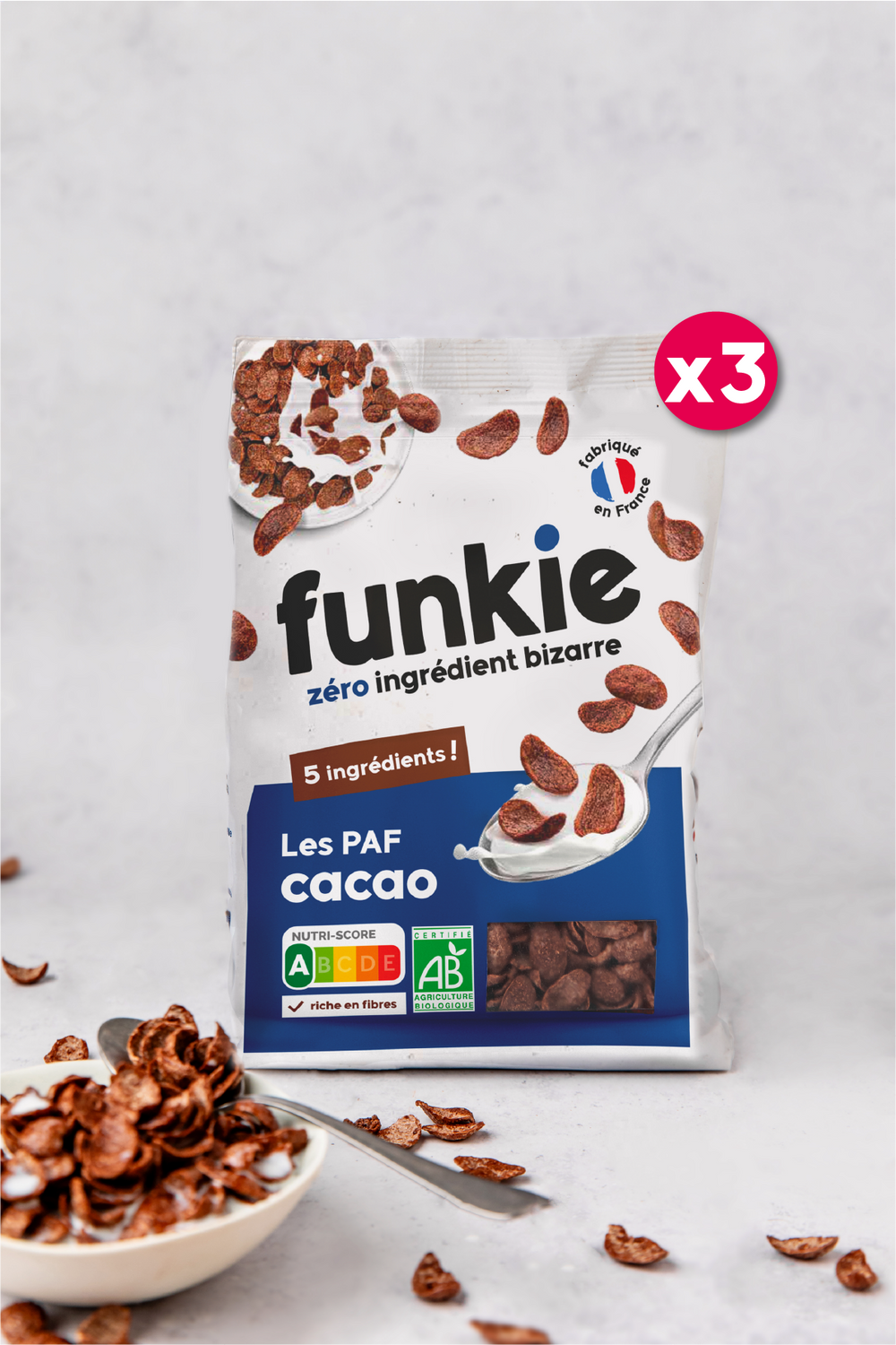 LOT PAF Cacao x3