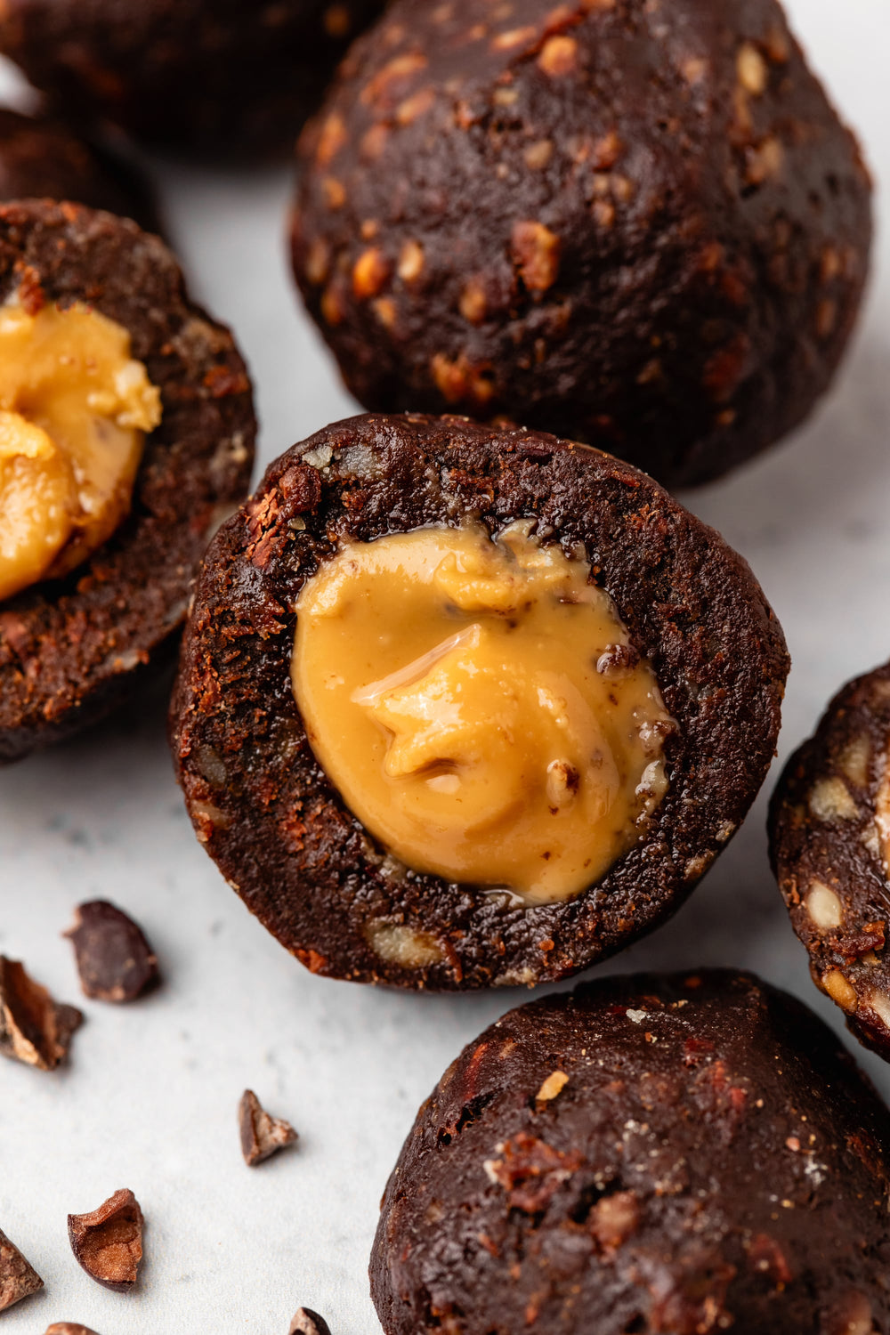 Cœur de Boule Brownie • Beurre de Cacahuète