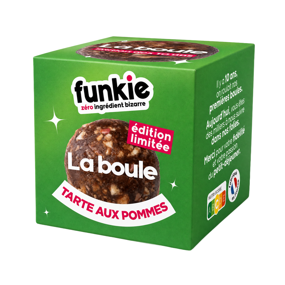 🎁 La boule tarte aux pommes OFFERTE 🎁
